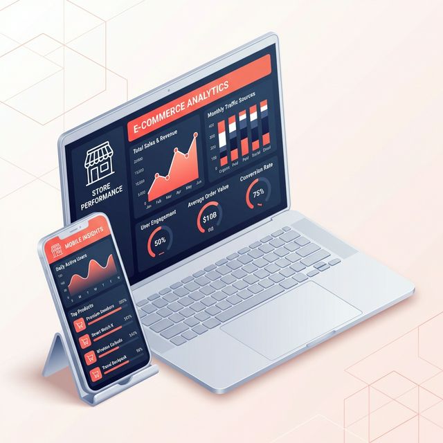 Naiya analytics dashboard showing ad and store performance insights.